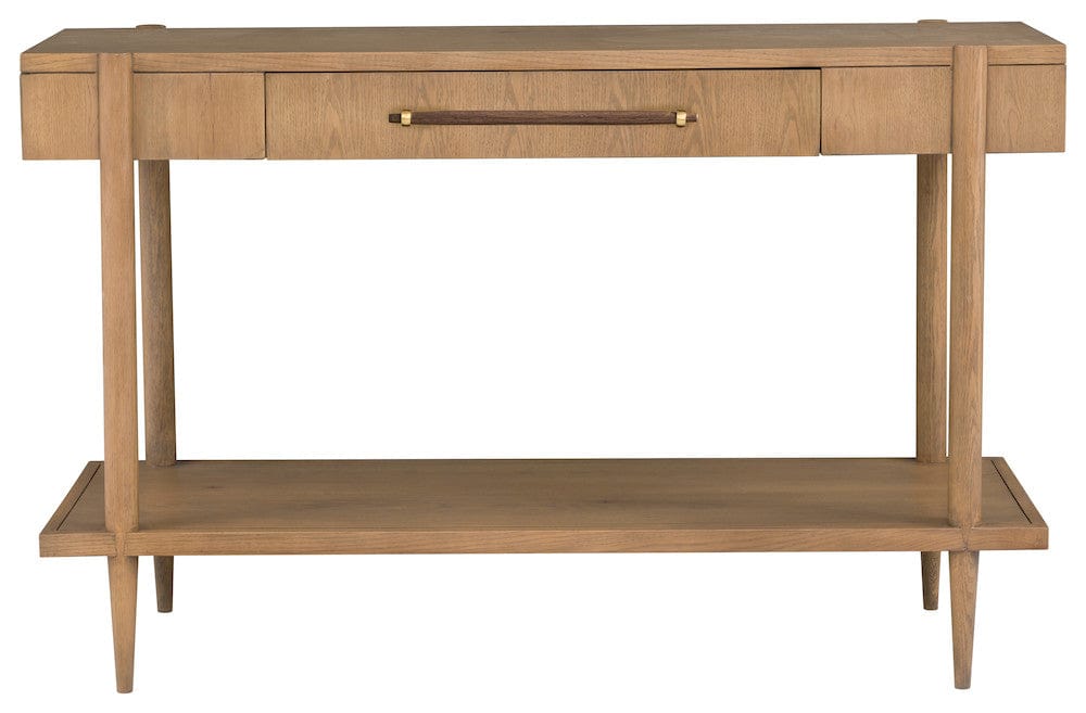 Fairfield Chair Company - Maxwell One Drawer Console Table, Sunlit Oak - 8057-99-S view 4