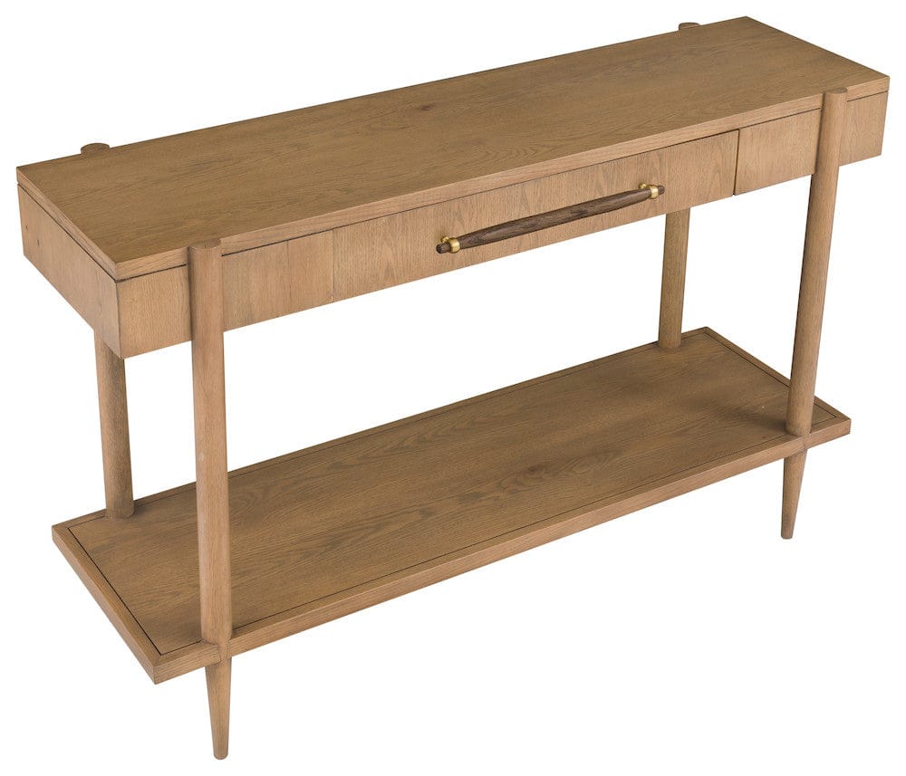 Fairfield Chair Company - Maxwell One Drawer Console Table, Sunlit Oak - 8057-99-S view 6
