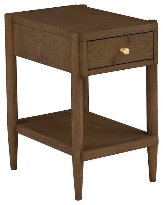 Fairfield Chair Company - Maxwell One Drawer Rectangle Drink Table, Caramel - 8057-88-C view 1