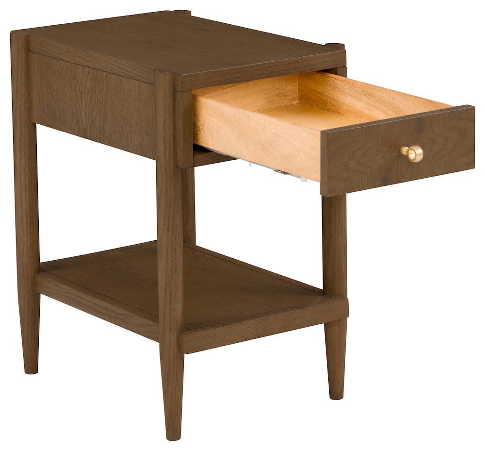 Fairfield Chair Company - Maxwell One Drawer Rectangle Drink Table, Caramel - 8057-88-C view 2