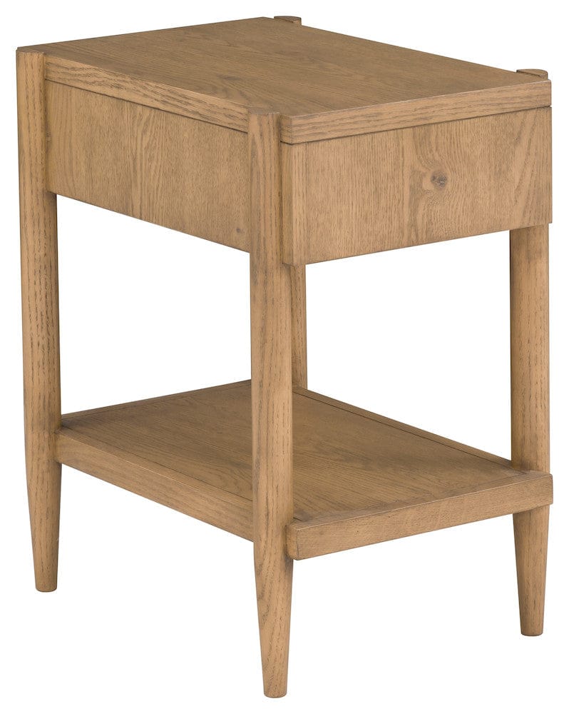 Fairfield Chair Company - Maxwell One Drawer Rectangle Drink Table, Sunlit Oak - 8057-88-S view 3