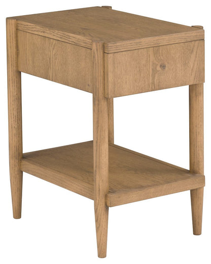 Fairfield Chair Company - Maxwell One Drawer Rectangle Drink Table, Sunlit Oak - 8057-88-S view 3