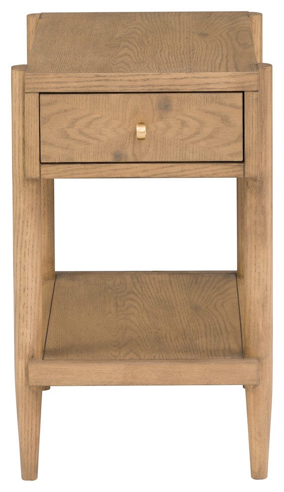 Fairfield Chair Company - Maxwell One Drawer Rectangle Drink Table, Sunlit Oak - 8057-88-S view 4