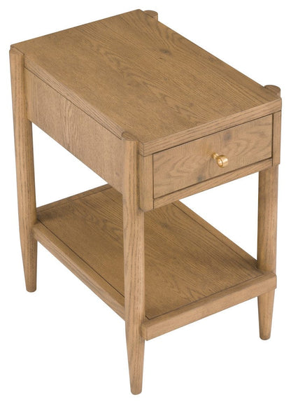 Fairfield Chair Company - Maxwell One Drawer Rectangle Drink Table, Sunlit Oak - 8057-88-S view 6