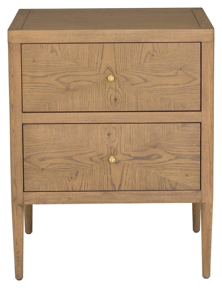 Fairfield Chair Company - Maxwell Petite Nightstand, Sunlit Oak - 8057-NS-S view 4