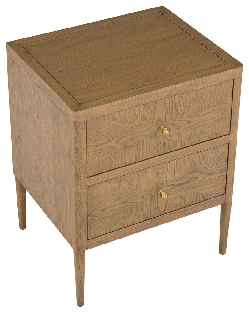 Fairfield Chair Company - Maxwell Petite Nightstand, Sunlit Oak - 8057-NS-S view 6