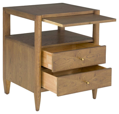 Fairfield Chair Company - Maxwell Petite Nightstand, Sunlit Oak - 8057-SN-S view 2
