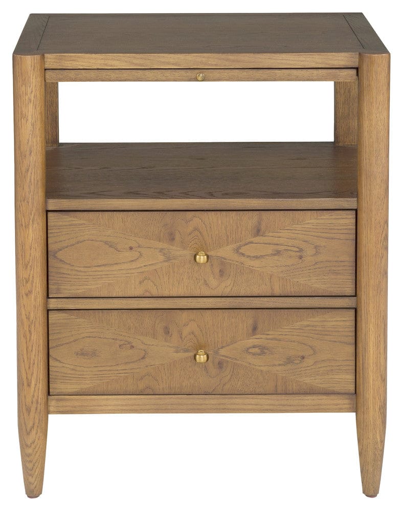 Fairfield Chair Company - Maxwell Petite Nightstand, Sunlit Oak - 8057-SN-S view 4