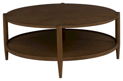 Fairfield Chair Company - Maxwell Round Cocktail Table, Caramel - 8057-13-C view 3