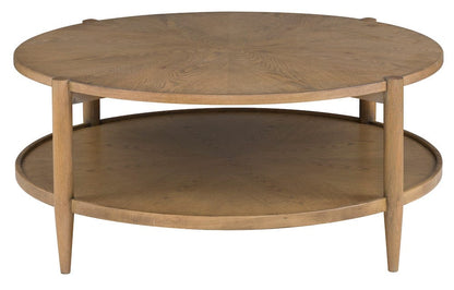 Fairfield Chair Company - Maxwell Round Cocktail Table, Sunlit Oak - 8057-13-S view 2