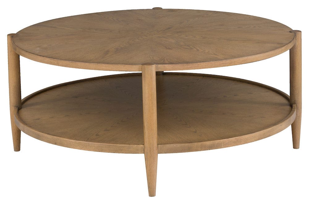 Fairfield Chair Company - Maxwell Round Cocktail Table, Sunlit Oak - 8057-13-S view 3