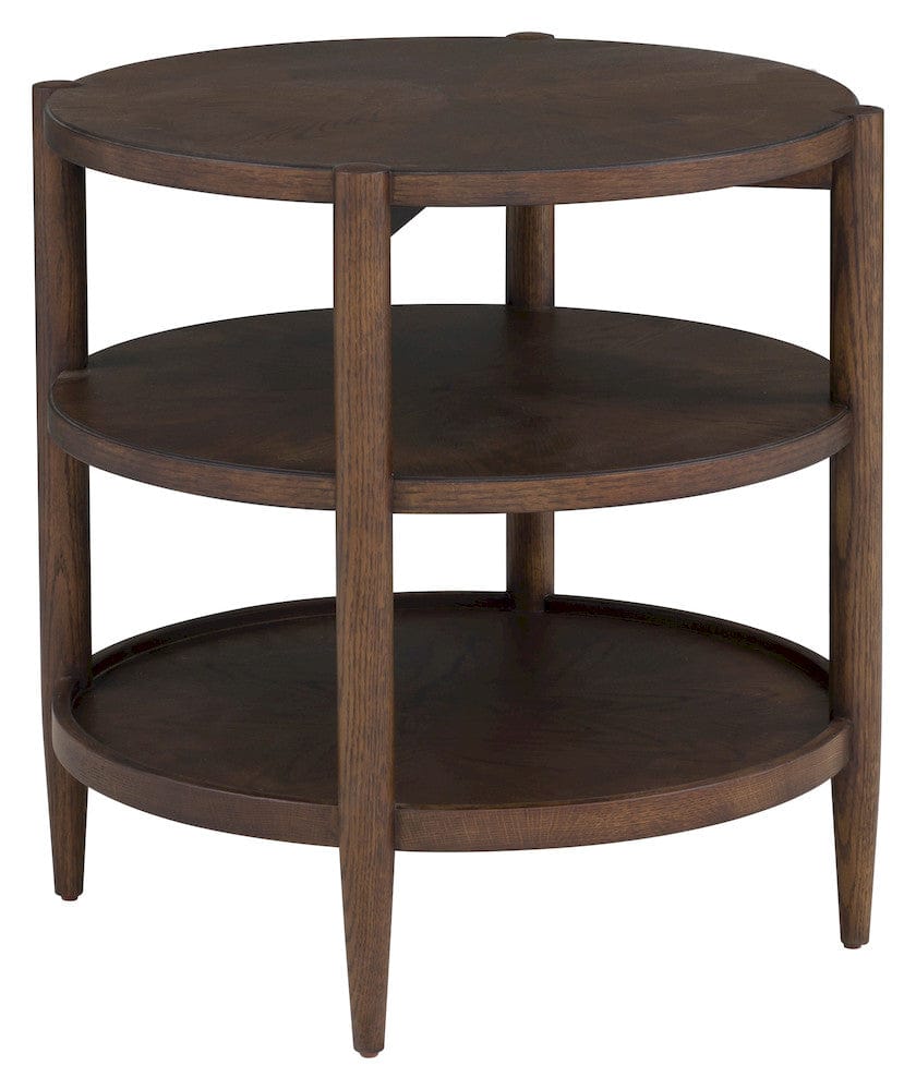 Fairfield Chair Company - Maxwell Round End Table, Caramel - 8057-19-C view 1