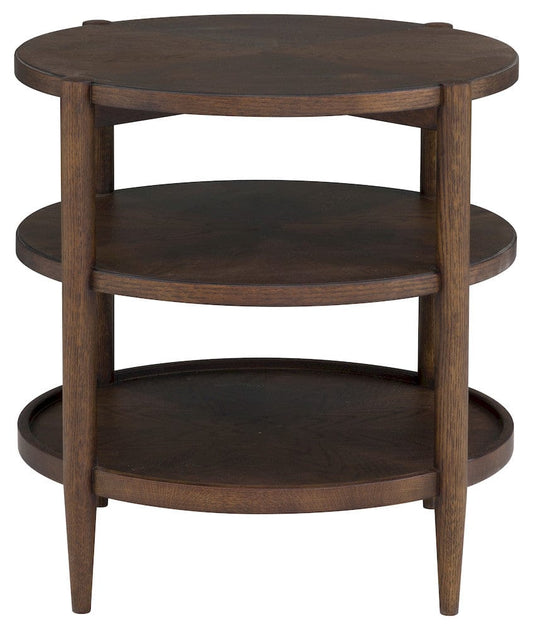 Fairfield Chair Company - Maxwell Round End Table, Caramel - 8057-19-C view 2