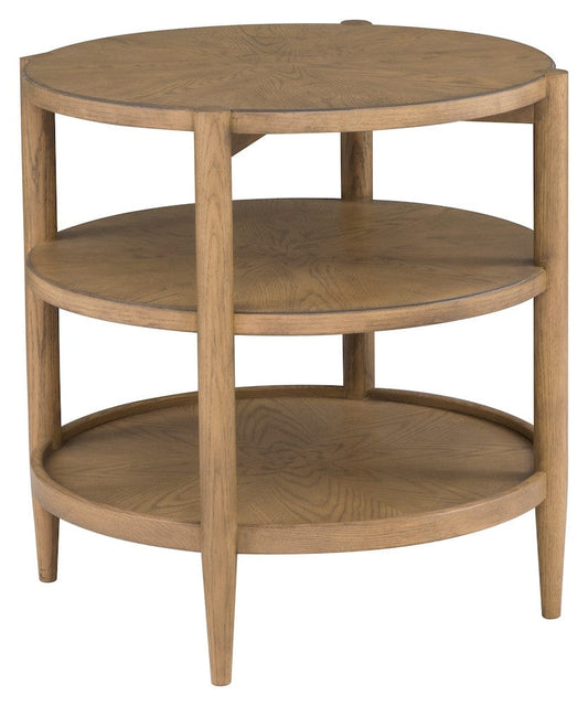 Fairfield Chair Company - Maxwell Round End Table, Sunlit Oak - 8057-19-S view 1