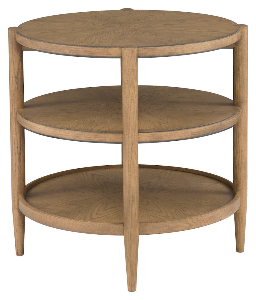 Fairfield Chair Company - Maxwell Round End Table, Sunlit Oak - 8057-19-S view 3