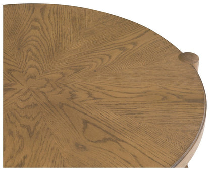 Fairfield Chair Company - Maxwell Round End Table, Sunlit Oak - 8057-19-S view 5