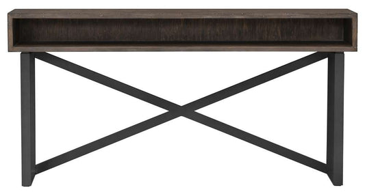 Fairfield Chair Company - Rustique Open Storage Console Table - 8113-HT veiw 2