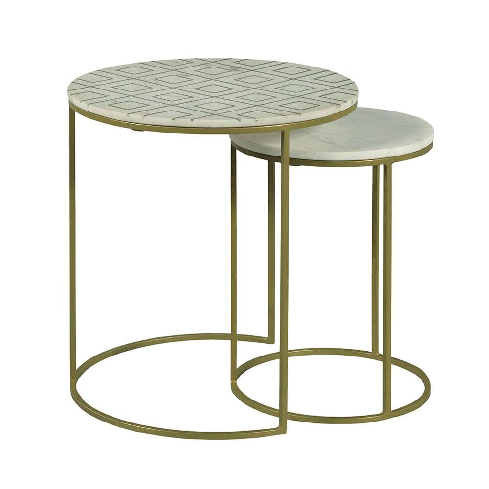 Fairfield Chair Company - Soulful Textures Nesting Drink Table - 8147-49 veiw 3
