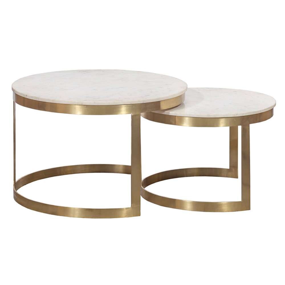 Fairfield Chair Company - Sundries Stone Inlay Nesting Cocktail - 8146-12 veiw 4
