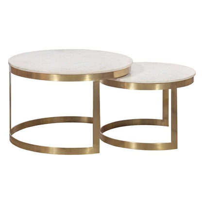 Fairfield Chair Company - Sundries Stone Inlay Nesting Cocktail - 8146-12 veiw 4