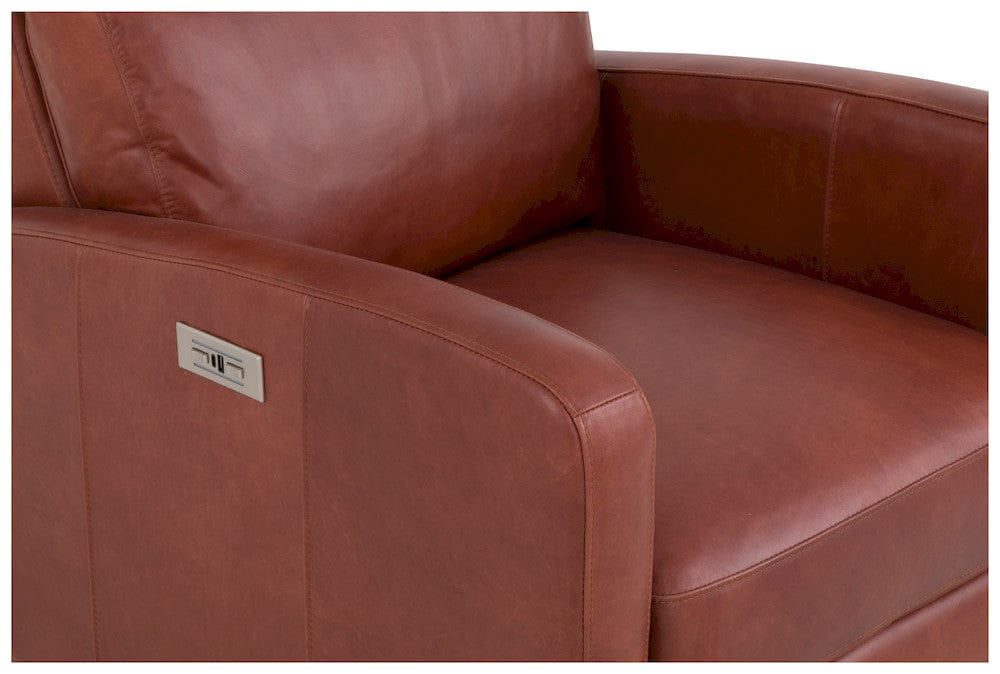 Fairfield Chair Company - The Leather Reserve Archer Power Recliner, Tobacco - F067-PR-P view 9
