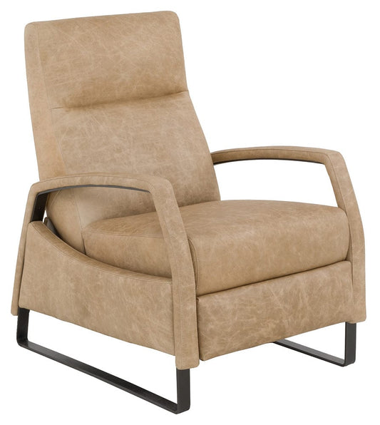 Fairfield Chair Company - The Leather Reserve Brennan Manual Pushback Recliner, Black Nickel - F060-MR-B view 1