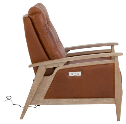 Fairfield Chair Company - The Leather Reserve Felix Power Recliner, Almond Buff - F066-PR-S view 5