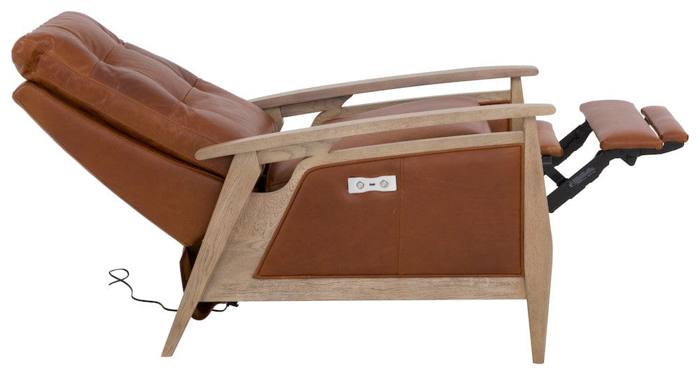 Fairfield Chair Company - The Leather Reserve Felix Power Recliner, Almond Buff - F066-PR-S view 6