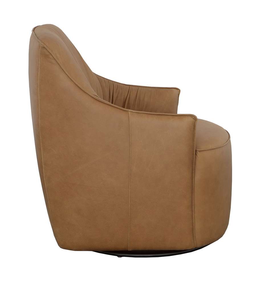 Fairfield Chair Company - The Leather Reserve Gisele Swivel Chair - F015-31 veiw 4