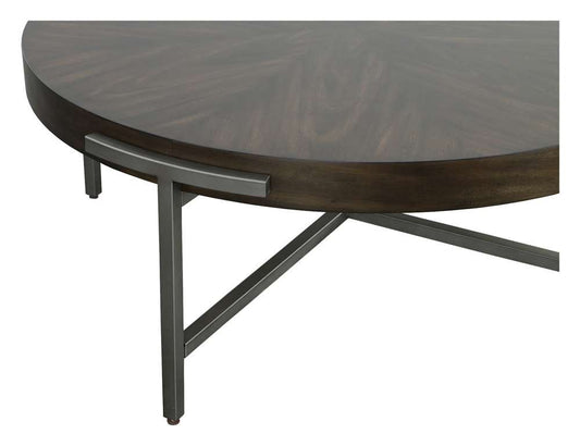 Fairfield Chair Company - West Camden Round Cocktail Table - 8096-CT veiw 2