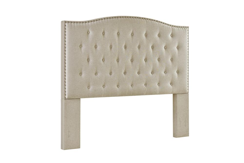 Fashion Bed Group - Vera Full Upholstered Platform Bed & Nora Full / Queen Headboard veiw 3