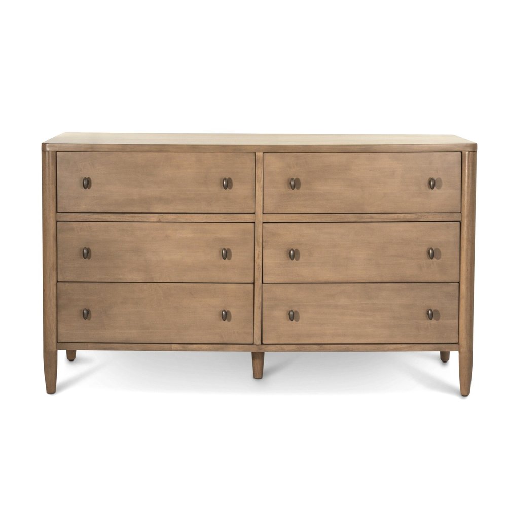 Finn & Louise - Chatham - 6 Drawer Dresser - Warm Maple Finish - FL-B91136-MAPLE view 3
