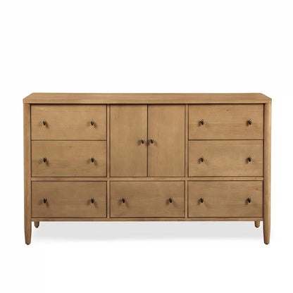 Finn & Louise - Chatham - 7 Drawer / 2 Door Dresser - Warm Maple Finish - FL-B91146-MAPLE view 2