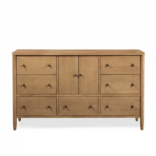 Finn & Louise - Chatham - 7 Drawer / 2 Door Dresser - Warm Maple Finish - FL-B91146-MAPLE view 2