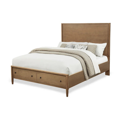 Finn & Louise - Chatham - Tall Storage Bed - Queen - Warm Maple Finish - FL-B911QBED-TALL-STORAGE-MAPLE view 1
