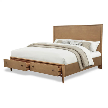 Finn & Louise - Chatham - Tall Storage Bed - Queen - Warm Maple Finish - FL-B911QBED-TALL-STORAGE-MAPLE view 3