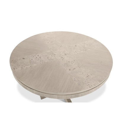 Finn & Louise - Manhattan Valley - 50" Round Dining Table - Dusty Rose Finish - FL-D97585-LIGHT view 3