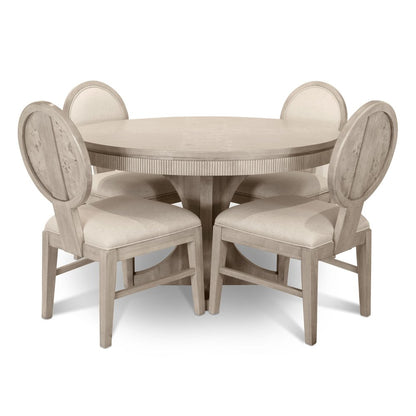Finn & Louise - Manhattan Valley - 50" Round Dining Table - Dusty Rose Finish - FL-D97585-LIGHT view 5