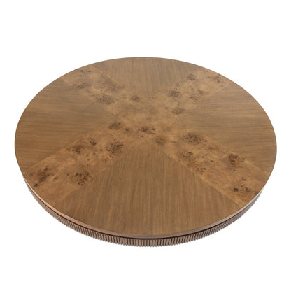 Finn & Louise - Manhattan Valley - 50" Round Dining Table - Vintage Chestnut Finish - FL-D97585-VINTAGECHESTNUT view 3