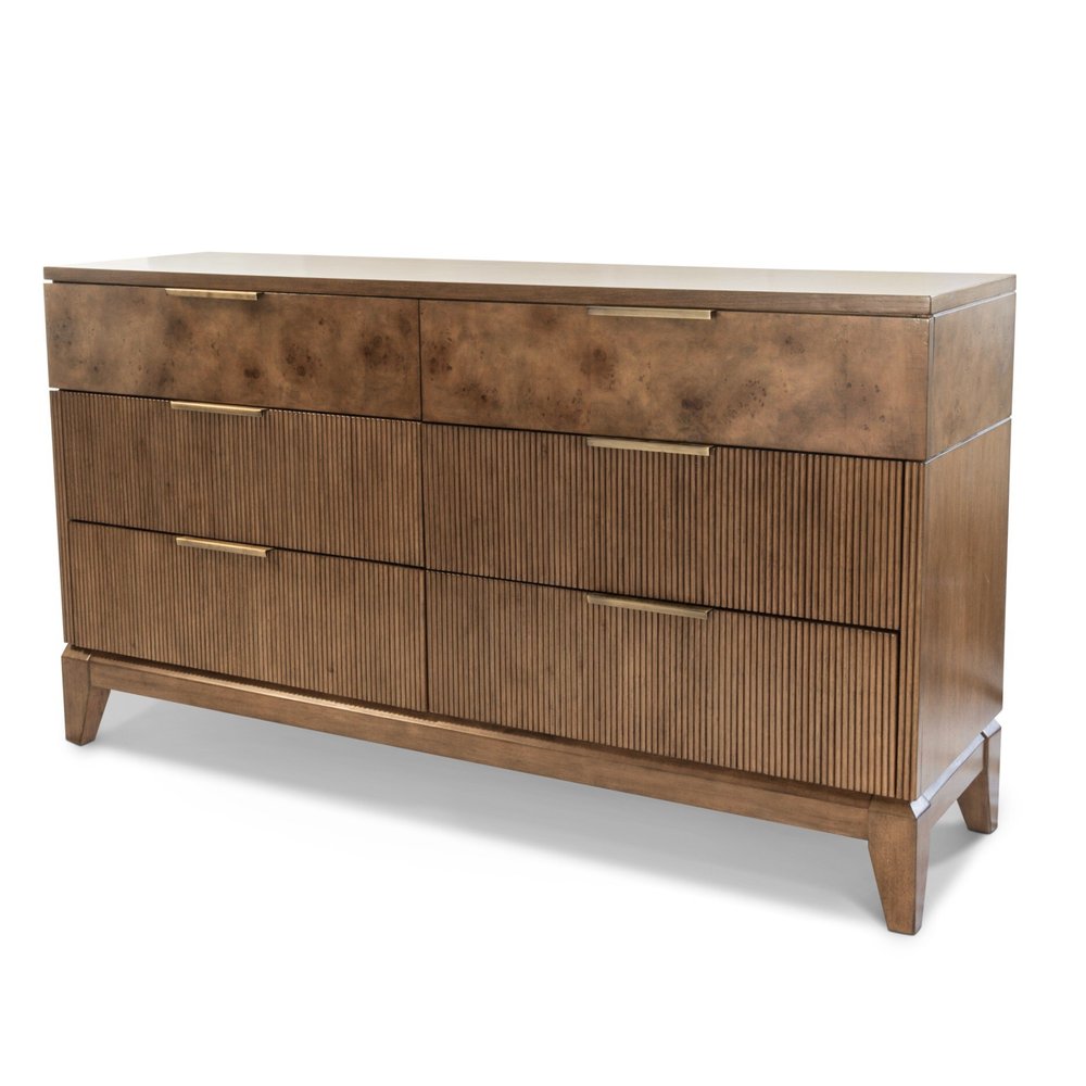 Finn & Louise - Manhattan Valley - 6 Drawer Dresser - Vintage Chestnut Finish - FL-B97536-VINTAGECHESTNUT view 1