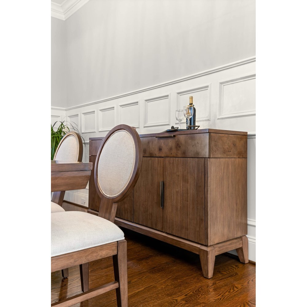 Finn & Louise - Manhattan Valley - 66" Credenza - Vintage Chestnut Finish - FL-D97515-VINTAGECHESTNUT view 5