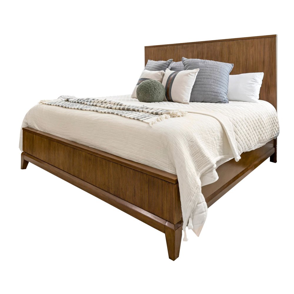 Finn & Louise - Manhattan Valley - Bed - King - Vintage Chestnut Finish - FL-B975KBED-VINTAGECHESTNUT view 1