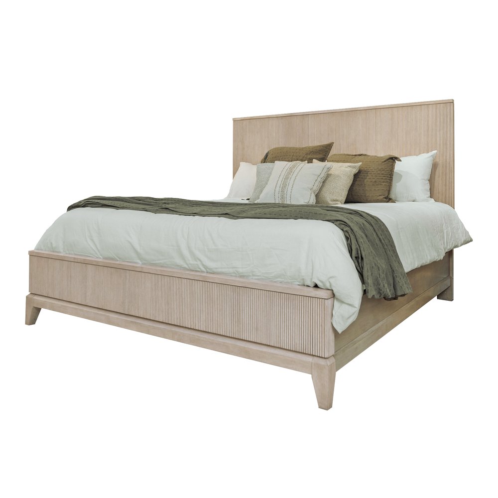 Finn & Louise - Manhattan Valley - Bed - Queen - Dusty Rose Finish - FL-B975QBED-LIGHT view 1