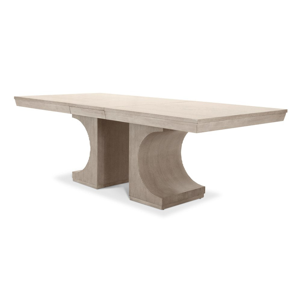 Finn & Louise - Manhattan Valley - Double Pedestal Dining Table with 18