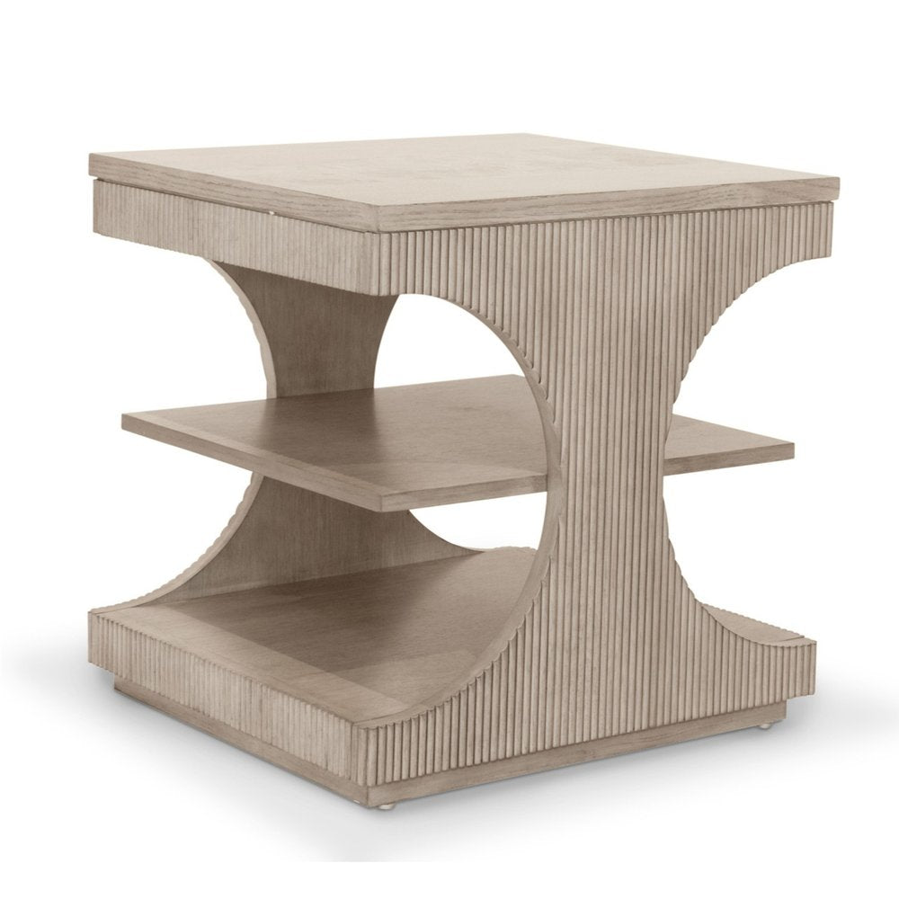 Finn & Louise - Manhattan Valley - End Table - Dusty Rose Finish - FL-B97502-LIGHT view 1