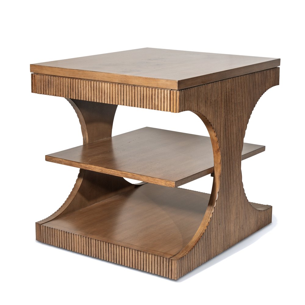 Finn & Louise - Manhattan Valley - End Table - Vintage Chestnut Finish - FL-B97502-VINTAGECHESTNUT view 1