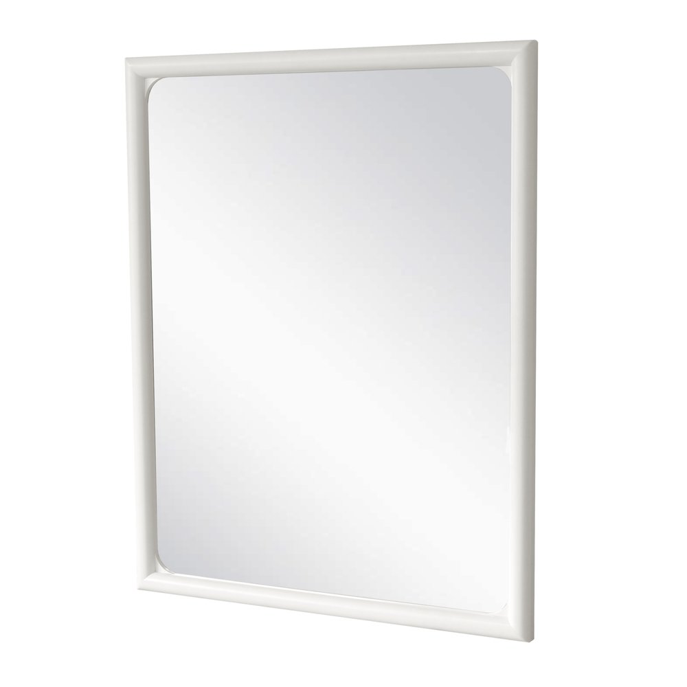 Finn & Louise - Montauk - Rectangular Wall Mirror - White Finish - FL-B49938-WHITE view 1
