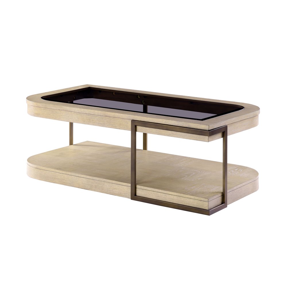 Finn & Louise - Rio Vista - Coffee Table - Muted Earth Tones and Clay Finish - FL-B70003-EARTHCLAY view 1