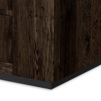 Four Hands - Abaso 6-Drawer Dresser - Ebony Rustic Wormwood Oak - 239844-002 view 8