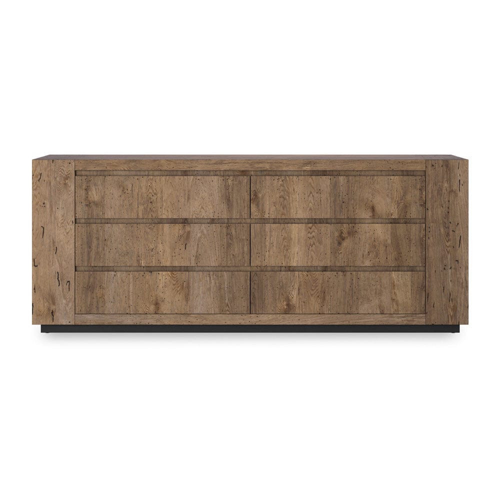 Four Hands - Abaso 6-Drawer Dresser - Rustic Wormwood Oak - 239844-001 view 1